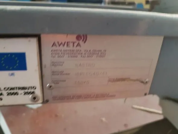 1#1963 Impianto smistamento Aweta per frutta rotonda