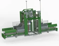 Impianto svuota bins automatico