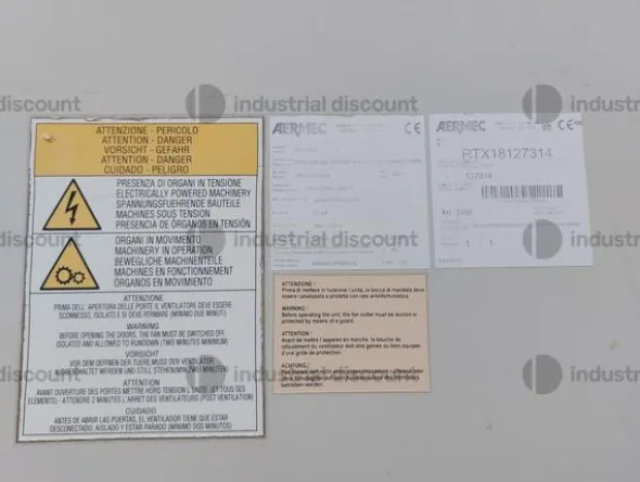 5#9089 Impianto trattamento aria e condizionatori