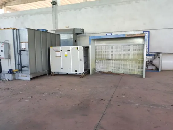 5#7511 Impianto verniciatura e forno verniciatura Metron
