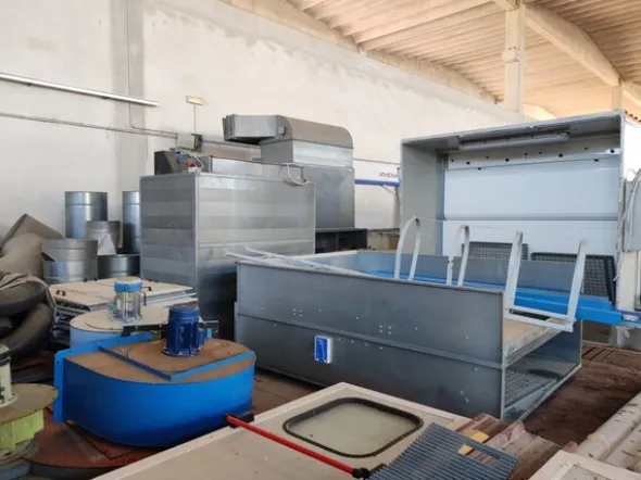 5#7511 Impianto verniciatura e forno verniciatura Metron