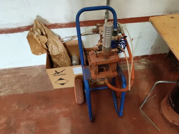 5#7511 Impianto verniciatura e forno verniciatura Metron