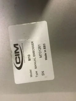 78#8549 Incisore di metalli CIM