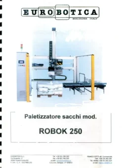 1#5295 Insaccatrice con imbancalatrice automatica Eurobotica