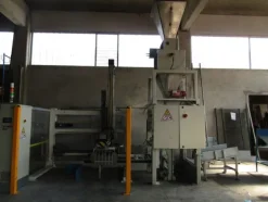 1#5295 Insaccatrice con imbancalatrice automatica Eurobotica