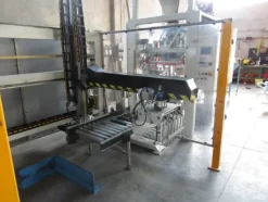 1#5295 Insaccatrice con imbancalatrice automatica Eurobotica
