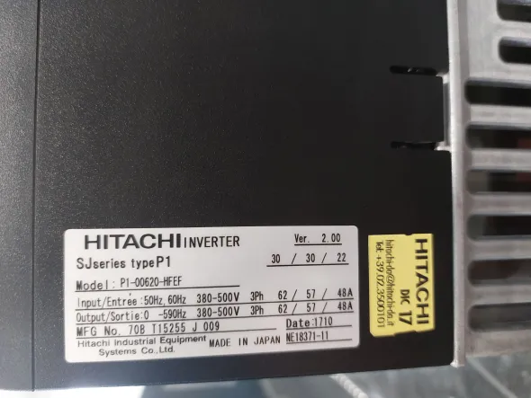 INVERTER HITACHI 22 kW USATO