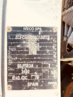 IVECO DAILY 50C COMPATTATORE RIFIUTI