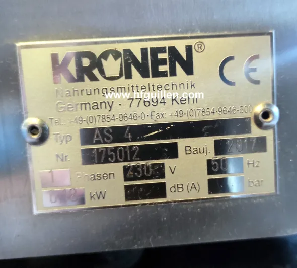 KRONEN AS4 PELATRICE DETORSOLATRICE TAGLIERINA PER MELE
