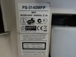 9#5160 KYOCERA COPIER MULTIFUNZIONE FS-3140