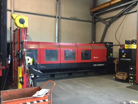 LASER AMADA 4000x2000 4kw in ottimo stato