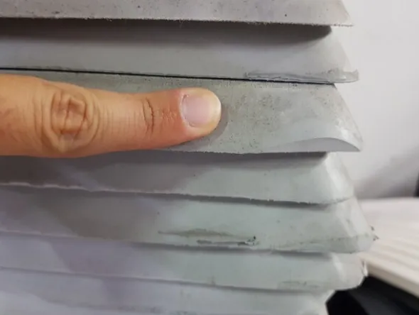 2#5722 Lastre microporose e di gomma per la produzione di calzature