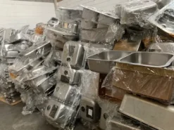 Lavandini nuovi in acciaio inox (SOLO PER ESPORTAZIONE)