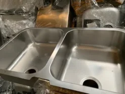 Lavandini nuovi in acciaio inox (SOLO PER ESPORTAZIONE)