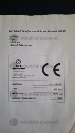 1#9477 Lavatrice riempitrice di fusti inox per vino Masterkeg