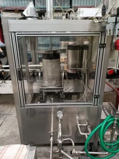 1#9477 Lavatrice riempitrice di fusti inox per vino Masterkeg