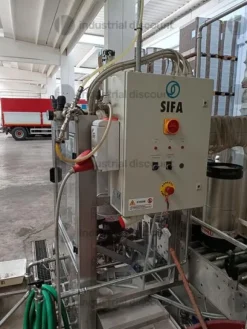 1#9477 Lavatrice riempitrice di fusti inox per vino Masterkeg