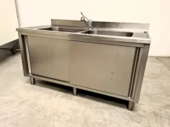LAVELLO DA LABORATORIO IN ACCIAIO INOX(LAB-LAV-4)