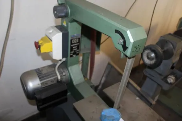 55#3961 Levigatrice Capecci&Troiani e piallatrice Officina Gaorle