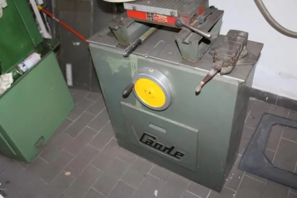 55#3961 Levigatrice Capecci&Troiani e piallatrice Officina Gaorle