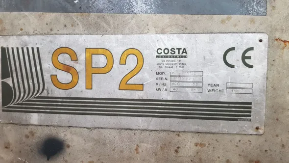 Levigatrice COSTA
