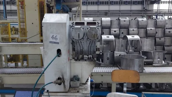 35#7166 Linea cestello e attrezzature