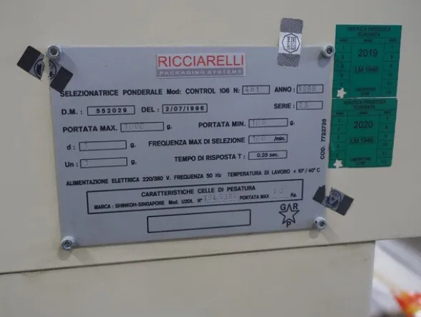 13#8478 Linea confezionamento 21 - PL OMAR