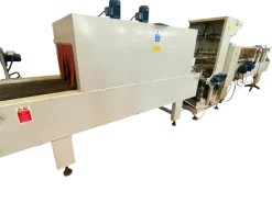 LInea confezionatrice semi automatica per bottiglie