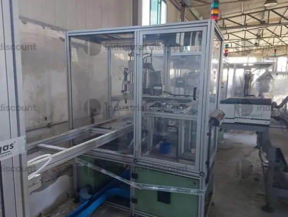 1#9698 Linea di assemblaggio per sistemi di conversione a gas per automotive e arredi ufficio