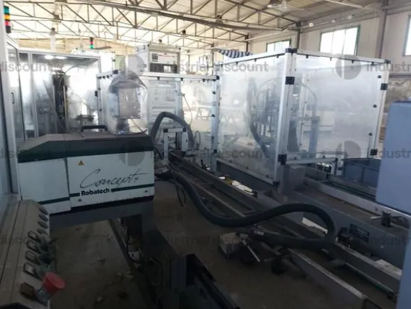 1#9698 Linea di assemblaggio per sistemi di conversione a gas per automotive e arredi ufficio