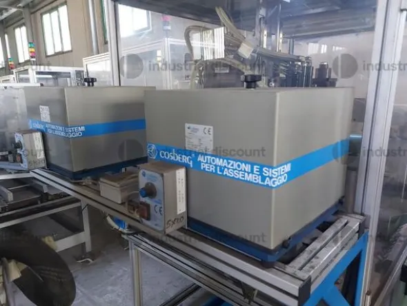 1#9698 Linea di assemblaggio per sistemi di conversione a gas per automotive e arredi ufficio