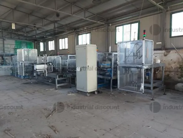 1#9698 Linea di assemblaggio per sistemi di conversione a gas per automotive e arredi ufficio