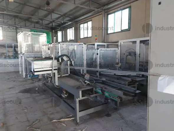 1#9698 Linea di assemblaggio per sistemi di conversione a gas per automotive e arredi ufficio