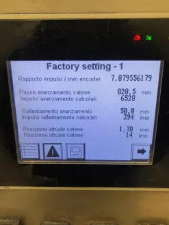 LINEA DI CONFEZIONAMENTO SOTTOVUOTO CON NASTRI