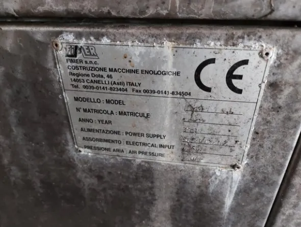 1#6312 Linea di imbottigliamento e confezionamento