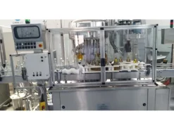 Linea di imbottigliamento olio e liquidi di bassa densità