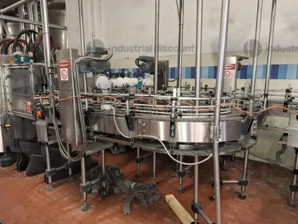 1#9381 Linea di imbottigliamento vino