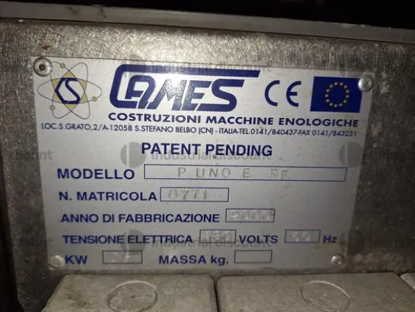 1#9381 Linea di imbottigliamento vino