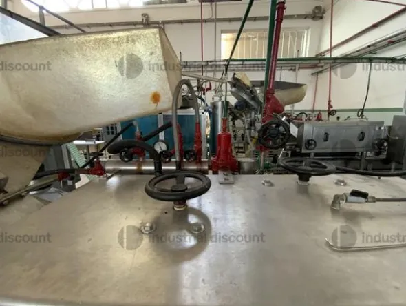 9#9550 Linea di riempimento e capsulatrice per vasetti