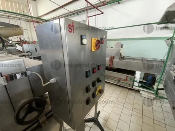 9#9550 Linea di riempimento e capsulatrice per vasetti
