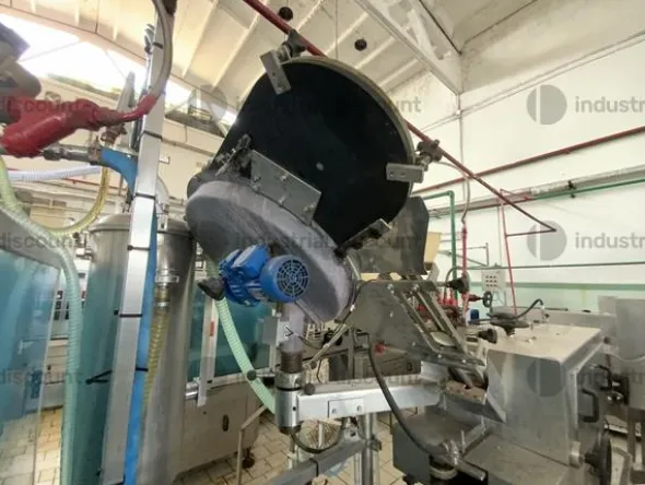 9#9550 Linea di riempimento e capsulatrice per vasetti