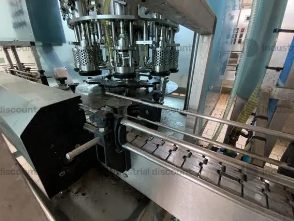 9#9550 Linea di riempimento e capsulatrice per vasetti