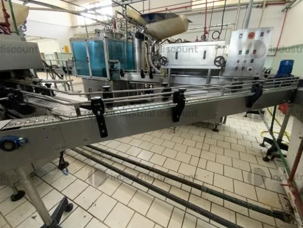 9#9550 Linea di riempimento e capsulatrice per vasetti