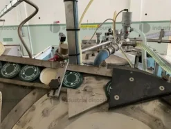 9#9550 Linea di riempimento e capsulatrice per vasetti