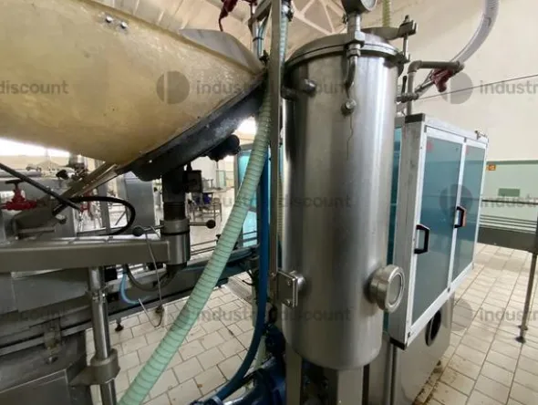 9#9550 Linea di riempimento e capsulatrice per vasetti