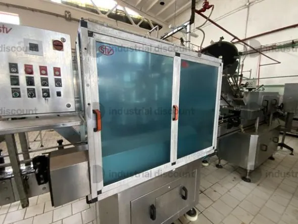 9#9550 Linea di riempimento e capsulatrice per vasetti