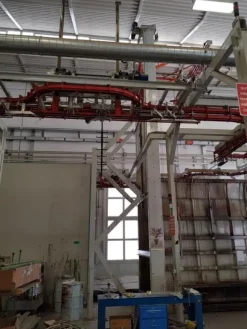 2#3106 Linea di verniciatura completa Cefla per impregnazione ad immersione