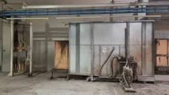 Linea di verniciatura per finestre Azzurra CS 4C