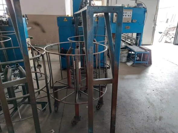 2#7489 Linea produzione bobine in ferro e raddrizzatrici