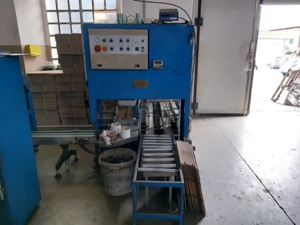 2#7489 Linea produzione bobine in ferro e raddrizzatrici